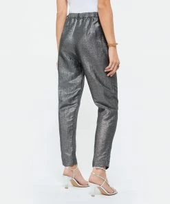 JEANNE VOULAND Pantalon Hana Lin Lurex Noir 12 JEANNE VOULAND Pantalon Hana Lin Lurex Noir -Boutique MAJESTIC FILATURES unnamed file 2461