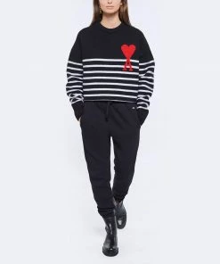 JEANNE VOULAND Jogging Giaco Molleton Noir -Boutique MAJESTIC FILATURES unnamed file 2473