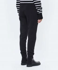 JEANNE VOULAND Jogging Giaco Molleton Noir -Boutique MAJESTIC FILATURES unnamed file 2475