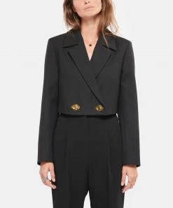 GANNI Veste Summer Noir -Boutique MAJESTIC FILATURES unnamed file 2510