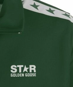 GOLDEN GOOSE Veste Homme Star Zip Vert Blanc 10 GOLDEN GOOSE Veste Homme Star Zip Vert Blanc -Boutique MAJESTIC FILATURES unnamed file 2531