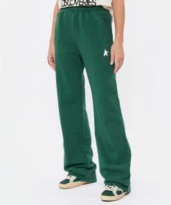 GOLDEN GOOSE Jogging Dorotea Small Star Vert Blanc -Boutique MAJESTIC FILATURES unnamed file 2543