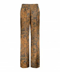 GOLDEN GOOSE Pantalon Journey Marron Bleu