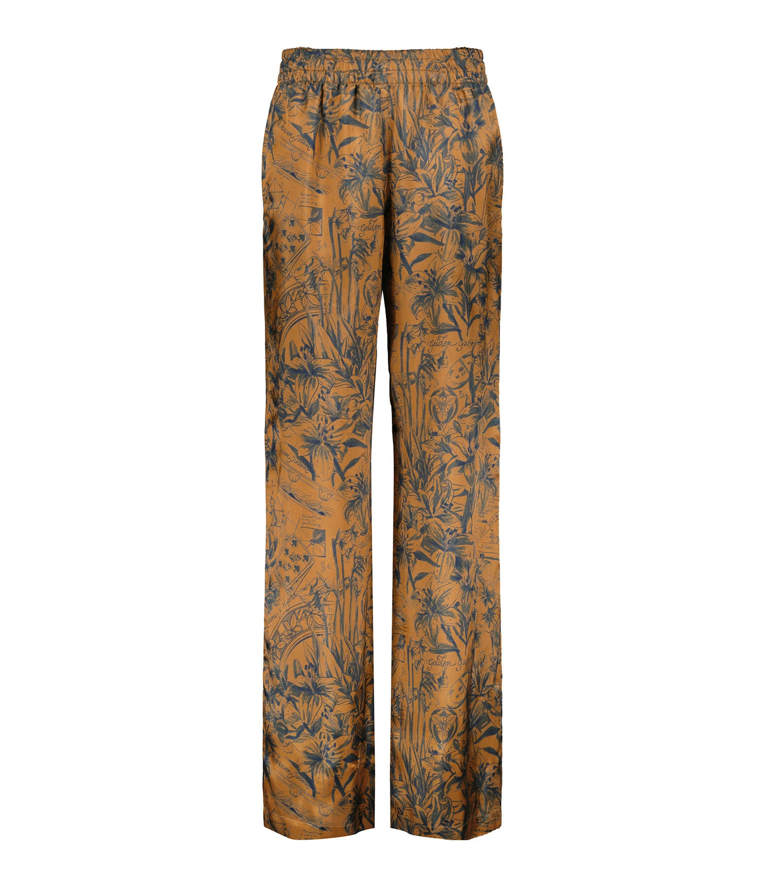 GOLDEN GOOSE Pantalon Journey Marron Bleu 3 GOLDEN GOOSE Pantalon Journey Marron Bleu