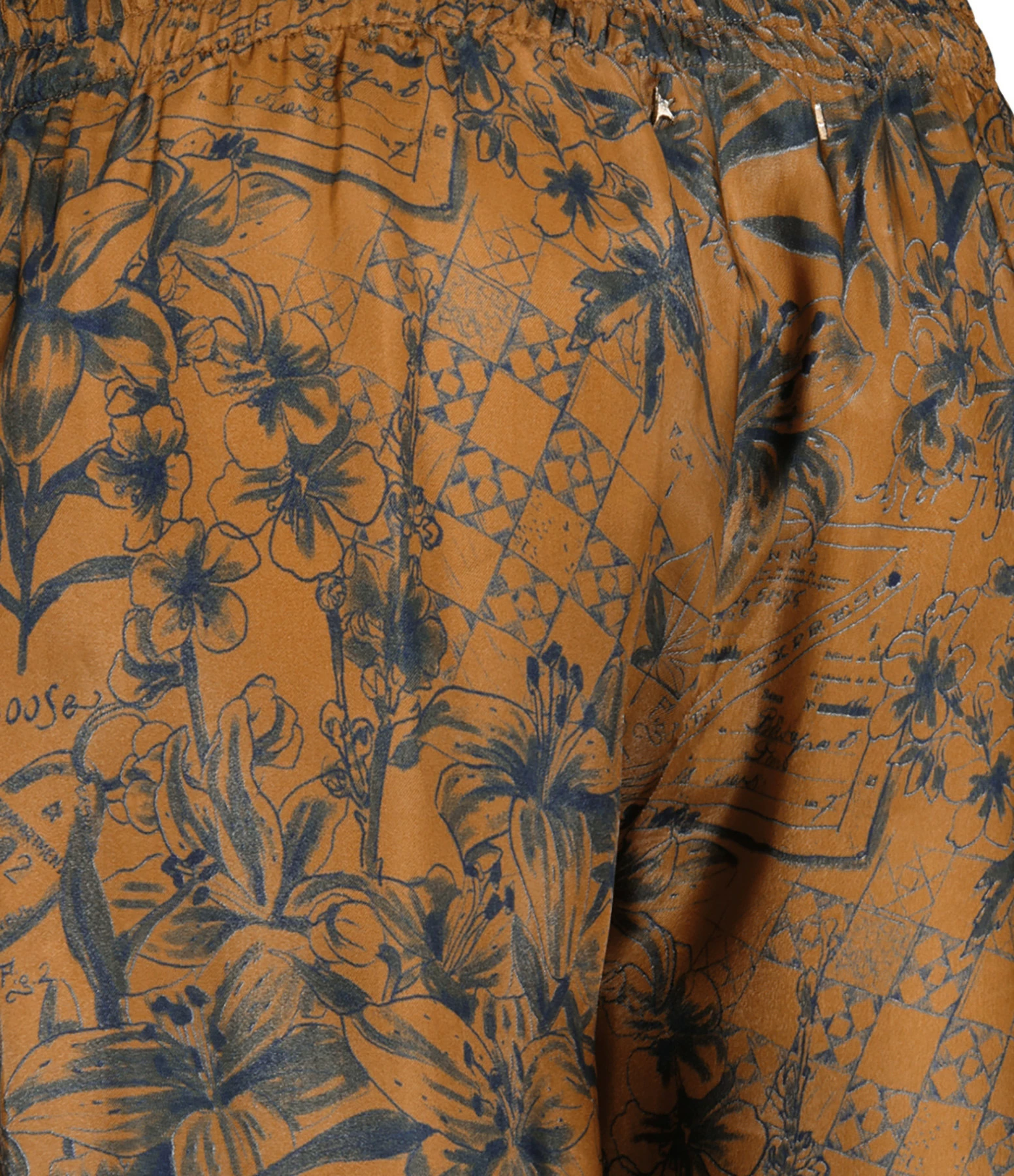 GOLDEN GOOSE Pantalon Journey Marron Bleu 5 GOLDEN GOOSE Pantalon Journey Marron Bleu – Image 3
