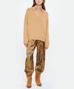 GOLDEN GOOSE Pantalon Journey Marron Bleu 18 GOLDEN GOOSE Pantalon Journey Marron Bleu -Boutique MAJESTIC FILATURES unnamed file 2560