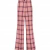FORTE_FORTE Pantalon Tartan Laine Vierge Rose Wow -Boutique MAJESTIC FILATURES unnamed file 2581