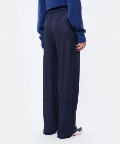 MAJESTIC FILATURES Pantalon Métallique Navy -Boutique MAJESTIC FILATURES unnamed file 2618