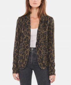 MAJESTIC FILATURES Veste Coton Léopard Camel -Boutique MAJESTIC FILATURES unnamed file 2657