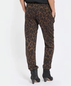 MAJESTIC FILATURES Pantalon Coton Léopard Camel -Boutique MAJESTIC FILATURES unnamed file 2664