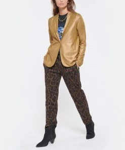 MAJESTIC FILATURES Pantalon Coton Léopard Camel -Boutique MAJESTIC FILATURES unnamed file 2665