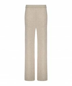 MAJESTIC FILATURES Pantalon Laine Cachemire Ficelle