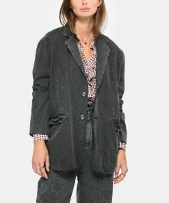 CHARLIE JOE Blazer Nolan Denim Noir Délavé 9 CHARLIE JOE Blazer Nolan Denim Noir Délavé -Boutique MAJESTIC FILATURES unnamed file 2684