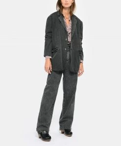 CHARLIE JOE Jean Large Mathias Denim Noir Délavé -Boutique MAJESTIC FILATURES unnamed file 2692
