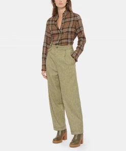 MARGAUX LONNBERG Pantalon Lucky Laine Beige Tweed 11 MARGAUX LONNBERG Pantalon Lucky Laine Beige Tweed -Boutique MAJESTIC FILATURES unnamed file 2704