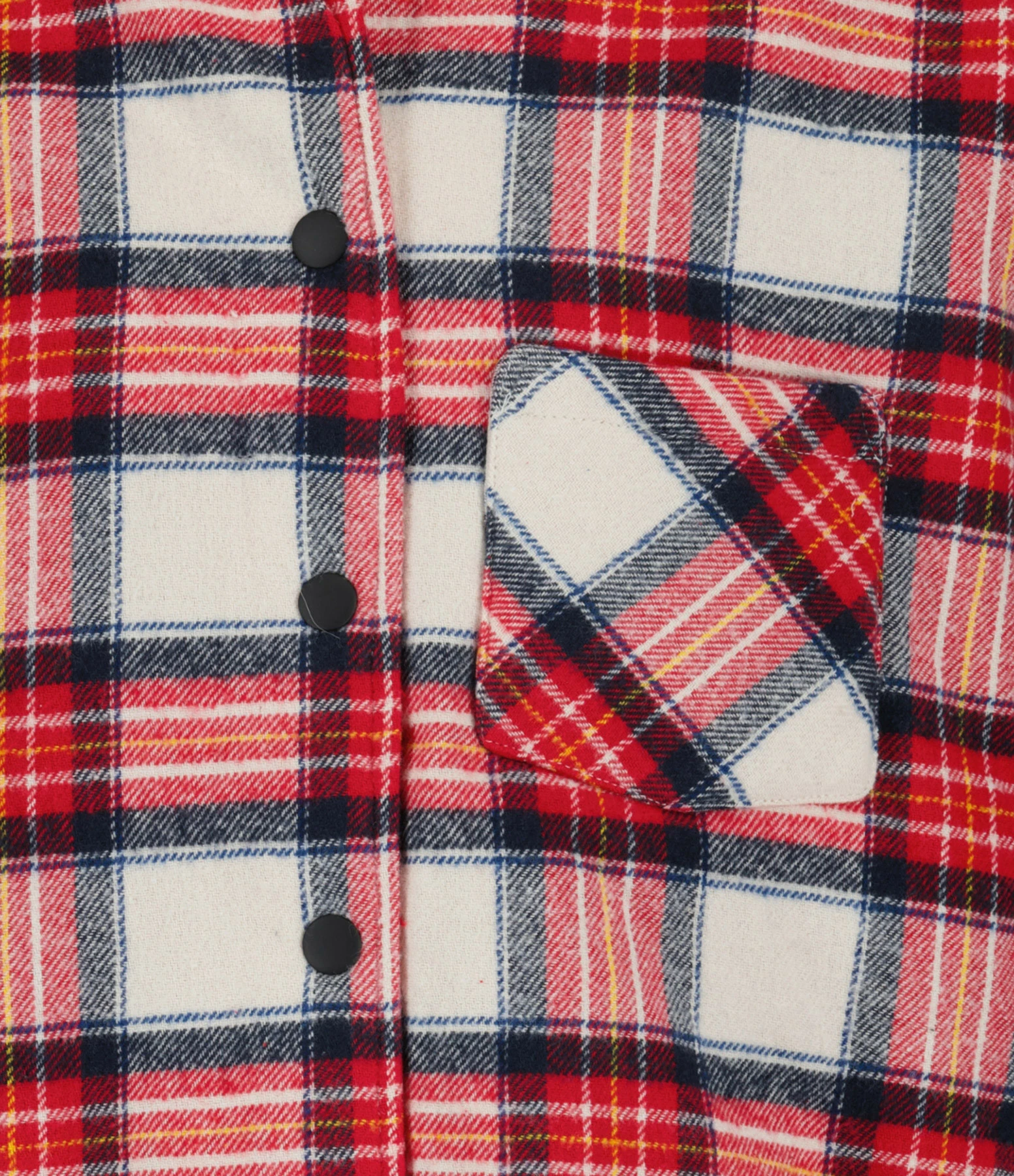 CHARLIE JOE Veste Mike Coton Tartan Rouge 4 CHARLIE JOE Veste Mike Coton Tartan Rouge – Image 2