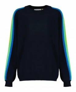 LES TRICOTS DE LÉA Pull Moncalin Cachemire Marine