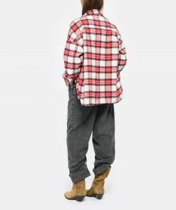 CHARLIE JOE Veste Mike Coton Tartan Rouge 11 CHARLIE JOE Veste Mike Coton Tartan Rouge -Boutique MAJESTIC FILATURES unnamed file 2711