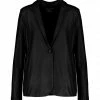 MAJESTIC FILATURES Veste Blazer Métallique Noir -Boutique MAJESTIC FILATURES unnamed file 2717