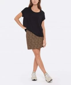 ESSENTIEL ANTWERP Jupe Ceopard Coton Buckthorn Brown 9 ESSENTIEL ANTWERP Jupe Ceopard Coton Buckthorn Brown -Boutique MAJESTIC FILATURES unnamed file 2729