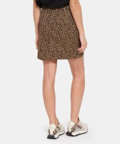 ESSENTIEL ANTWERP Jupe Ceopard Coton Buckthorn Brown 11 ESSENTIEL ANTWERP Jupe Ceopard Coton Buckthorn Brown -Boutique MAJESTIC FILATURES unnamed file 2731