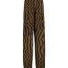 CLOSED Pantalon Large Motifs Noir Chocolat -Boutique MAJESTIC FILATURES unnamed file 2738