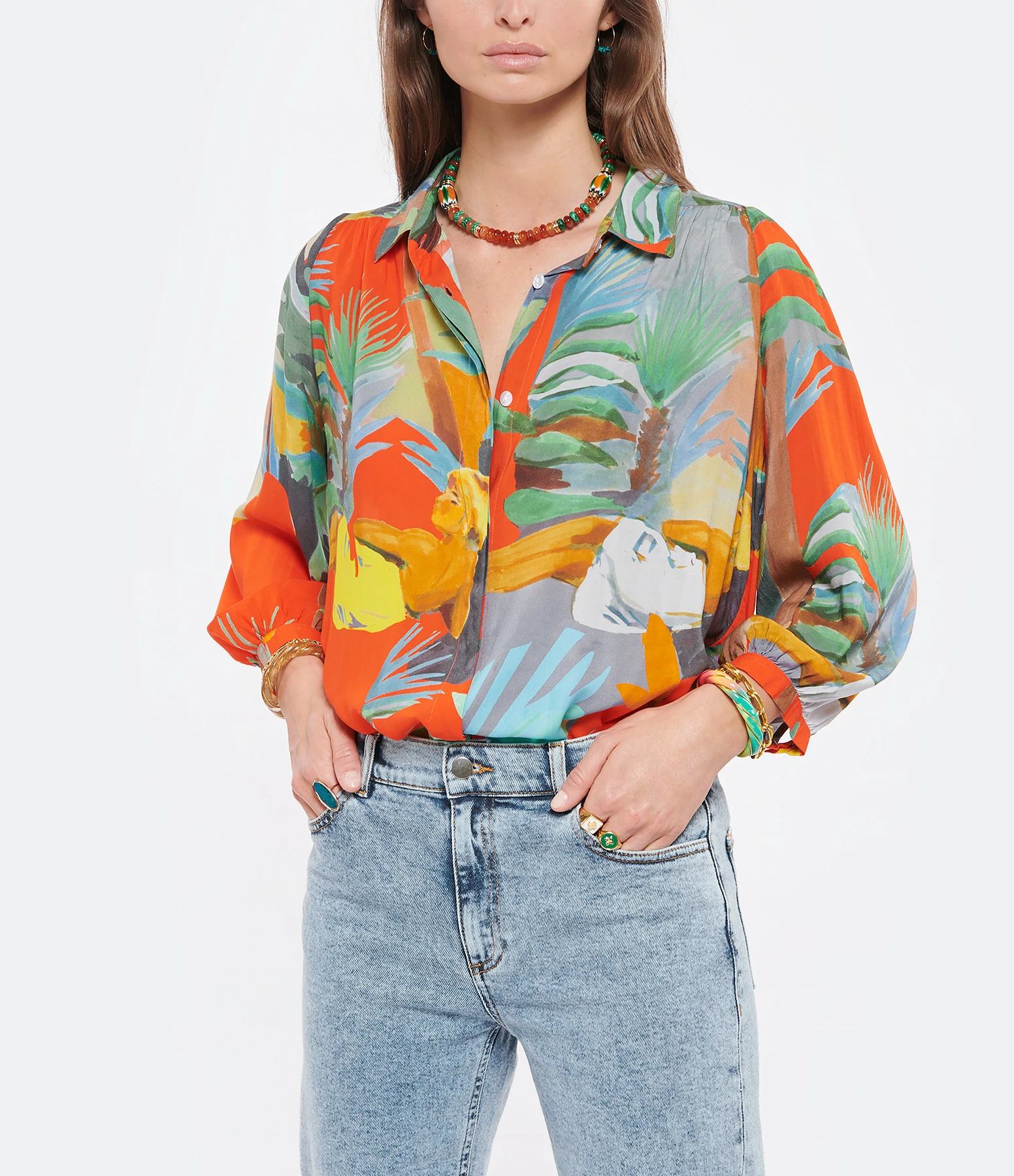 G.KERO Chemise Koh Kood Imprimé 5 G.KERO Chemise Koh Kood Imprimé – Image 3
