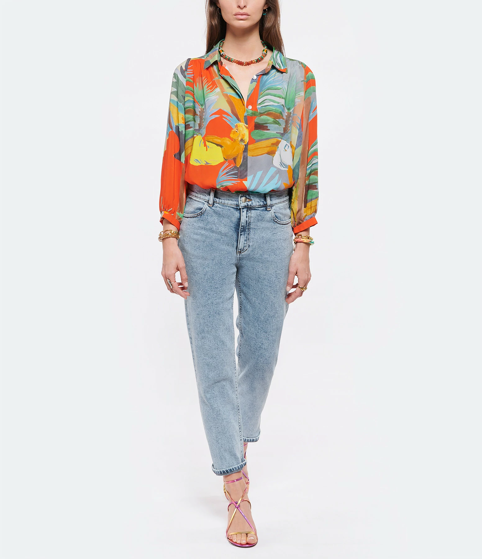 G.KERO Chemise Koh Kood Imprimé 6 G.KERO Chemise Koh Kood Imprimé – Image 4