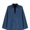 NILI LOTAN Blouse Loose Paulette Coton Indigo -Boutique MAJESTIC FILATURES unnamed file 2751