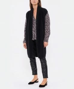 ISABEL MARANT ÉTOILE Blouse Amirya Noir Écru -Boutique MAJESTIC FILATURES unnamed file 2766
