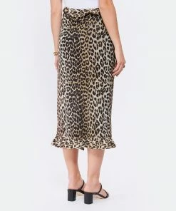 GANNI Jupe Imprimé Léopard -Boutique MAJESTIC FILATURES unnamed file 2786
