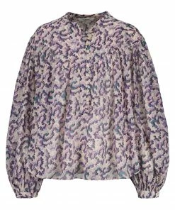 ISABEL MARANT ÉTOILE Blouse Salika Coton Organique Rose