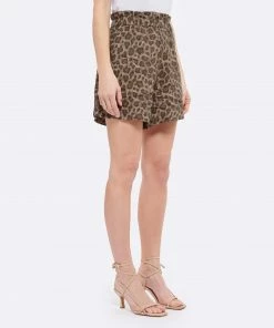 JEANNE VOULAND Short Furcy Lin Imprimé Léopard -Boutique MAJESTIC FILATURES unnamed file 2800