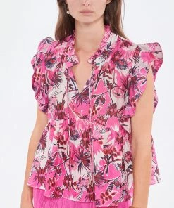 CHUFY Top Ellis Coton Rose -Boutique MAJESTIC FILATURES unnamed file 2809