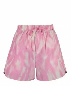 GANNI Short Crispy Shell Rose