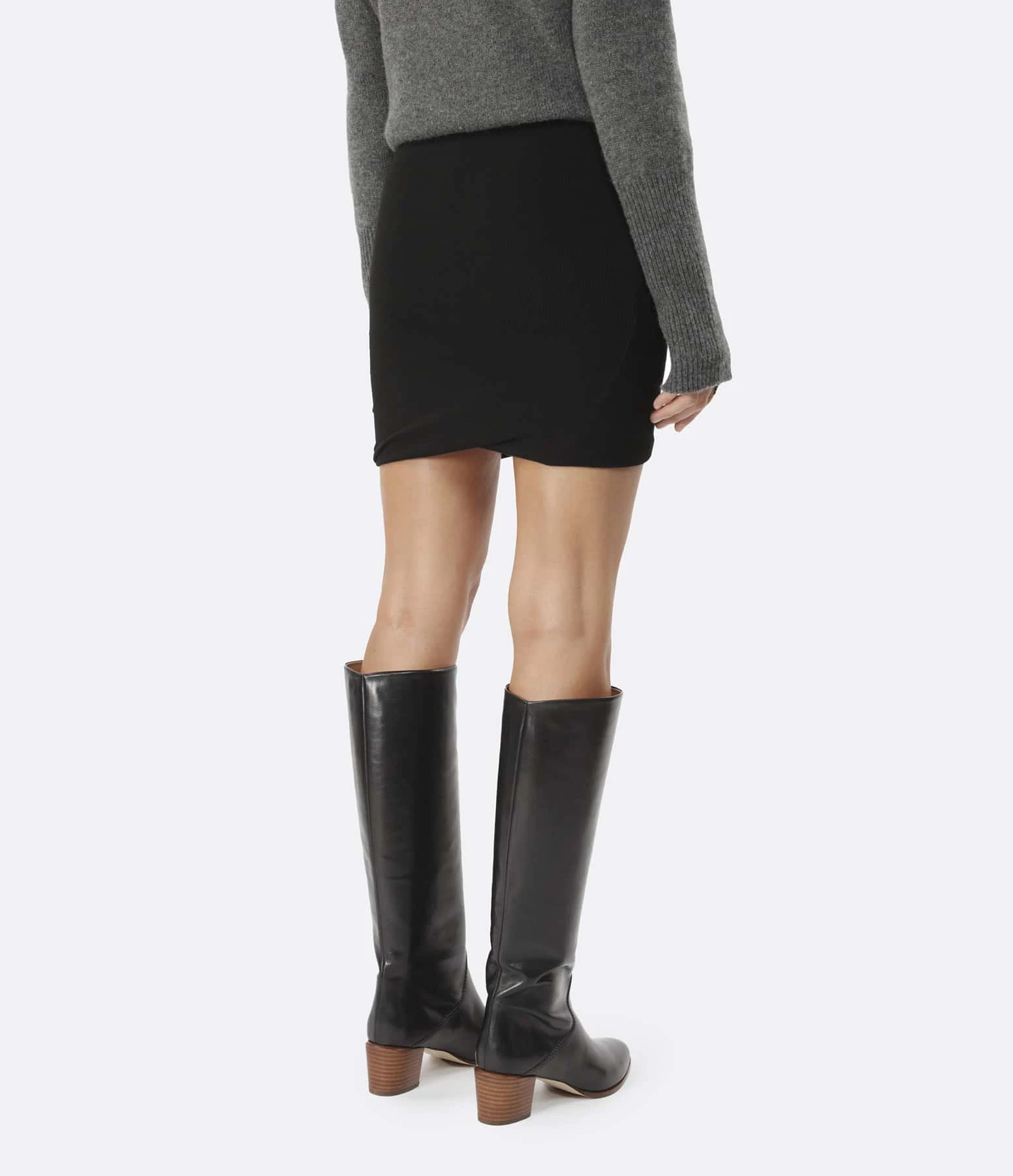 ISABEL MARANT ÉTOILE Jupe Jalna Noir 7 ISABEL MARANT ÉTOILE Jupe Jalna Noir – Image 5