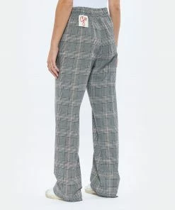 GOLDEN GOOSE Pantalon Golden Laine Carreaux Gris -Boutique MAJESTIC FILATURES unnamed file 2861