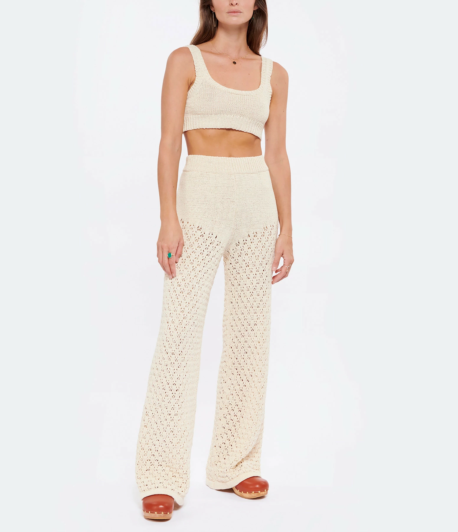 ROTATE Top Birdy Coton Beige 5 ROTATE Top Birdy Coton Beige – Image 3