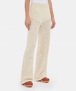 ROTATE Pantalon Calla Coton Beige -Boutique MAJESTIC FILATURES unnamed file 2874