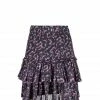 ISABEL MARANT ÉTOILE Jupe Naomi Coton Organique Noir Délavé -Boutique MAJESTIC FILATURES unnamed file 2887