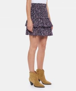 ISABEL MARANT ÉTOILE Jupe Naomi Coton Organique Noir Délavé -Boutique MAJESTIC FILATURES unnamed file 2890 scaled