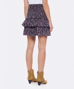 ISABEL MARANT ÉTOILE Jupe Naomi Coton Organique Noir Délavé -Boutique MAJESTIC FILATURES unnamed file 2891 scaled