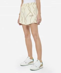 GANNI Short Software Isoli Imprimé Beige -Boutique MAJESTIC FILATURES unnamed file 2900 scaled