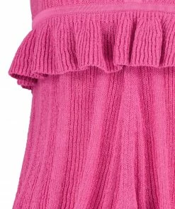Alternative view of GANNI Top Boucle Rose