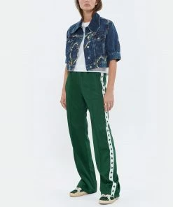 GANNI Veste Denim Imprimé Bleu -Boutique MAJESTIC FILATURES unnamed file 2943