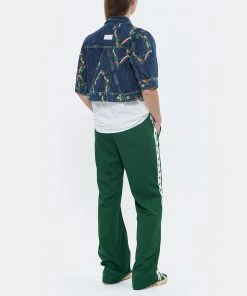 GANNI Veste Denim Imprimé Bleu -Boutique MAJESTIC FILATURES unnamed file 2944