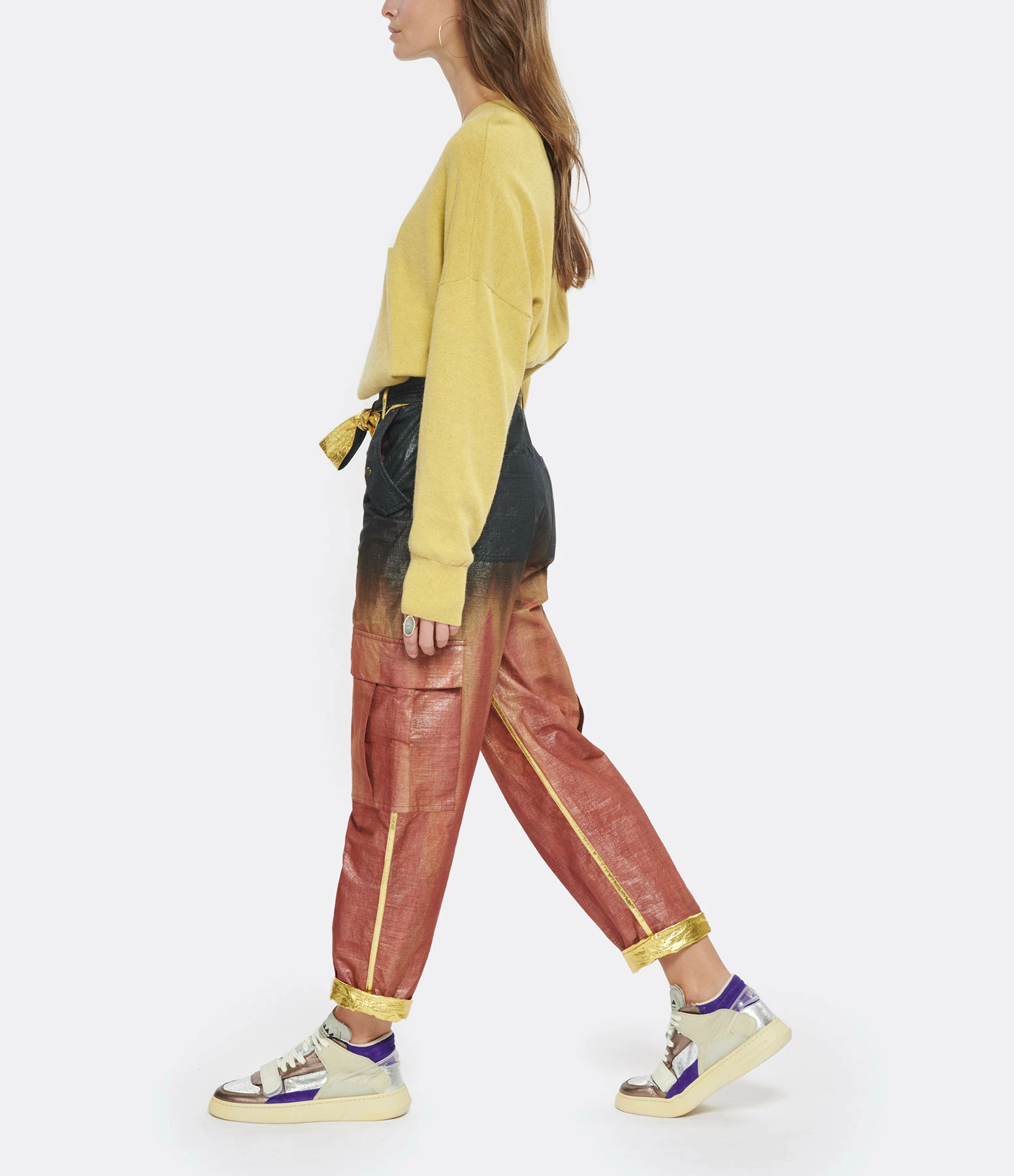 ISABEL MARANT ÉTOILE Pull Marisans Coton Jaune Clair 7 ISABEL MARANT ÉTOILE Pull Marisans Coton Jaune Clair – Image 5