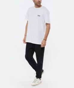 GOLDEN GOOSE Tee-shirt Big Star Homme Coton Blanc 12 GOLDEN GOOSE Tee-shirt Big Star Homme Coton Blanc -Boutique MAJESTIC FILATURES unnamed file 2963