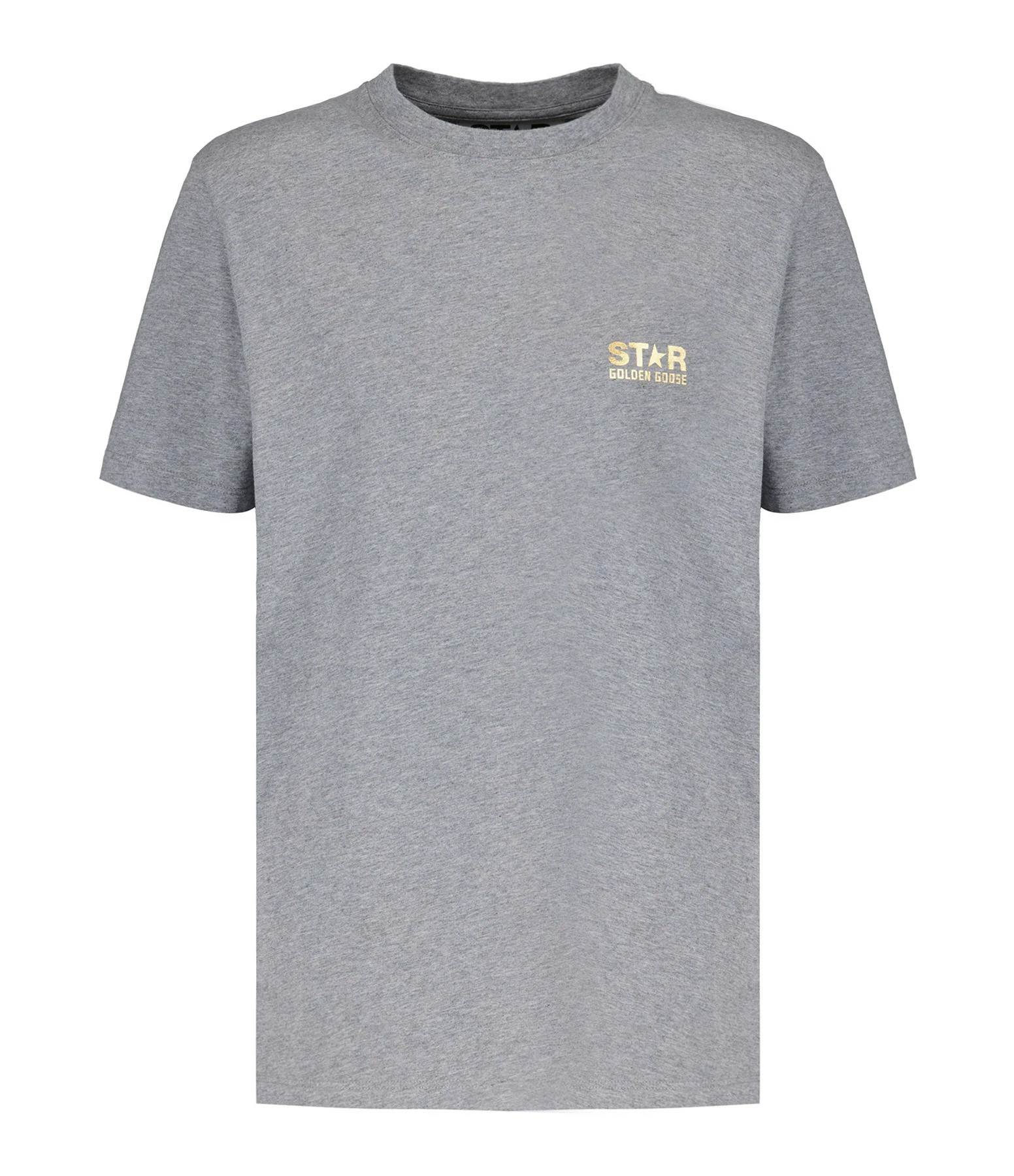 GOLDEN GOOSE Tee-shirt Big Star Coton Gris 3 GOLDEN GOOSE Tee-shirt Big Star Coton Gris