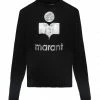 ISABEL MARANT ÉTOILE Tee-shirt Klowia Lin Noir -Boutique MAJESTIC FILATURES unnamed file 2977